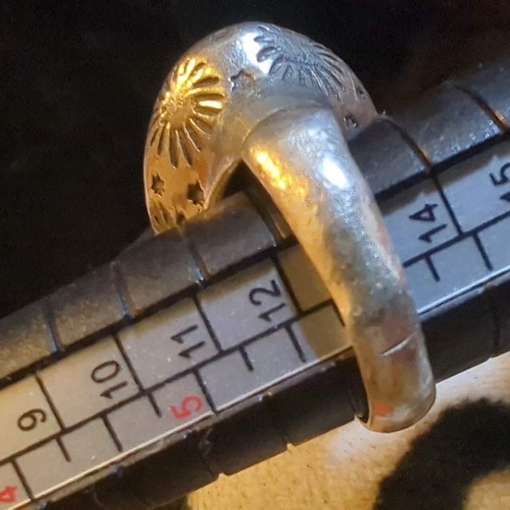 Sterling silver ring - Picture 4 of 5